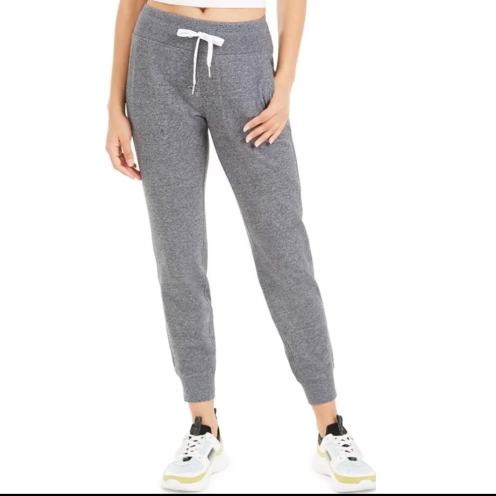 Calvin Klein logo performance fleece joggers